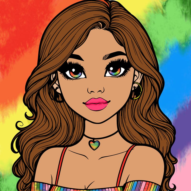 realistic pretty girl