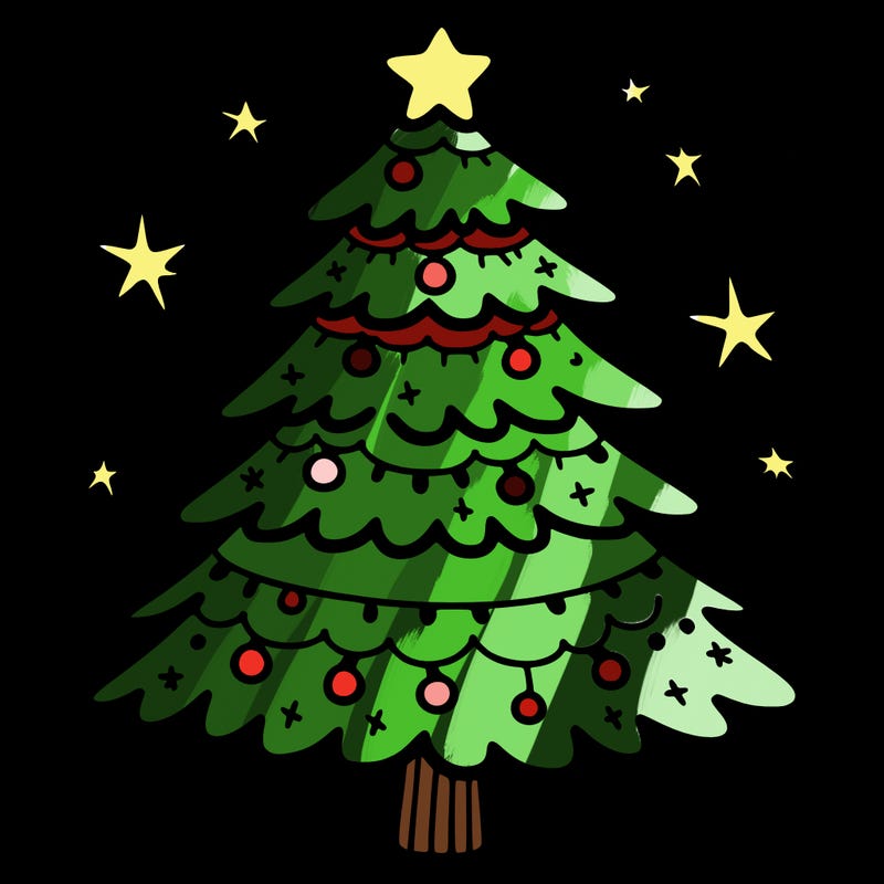 simple christmas tree