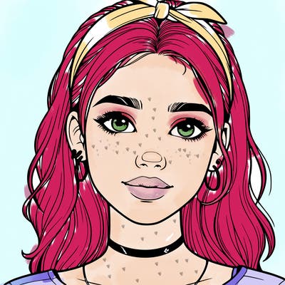 realistic teenage girl