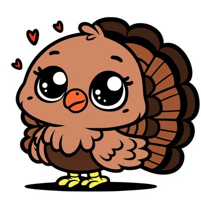 cute turkey