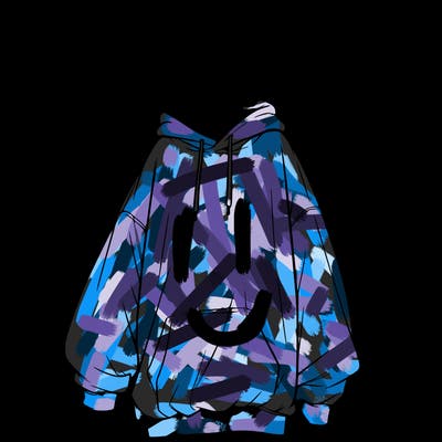 realistic girl with a oversized sweatshirt on and a bun