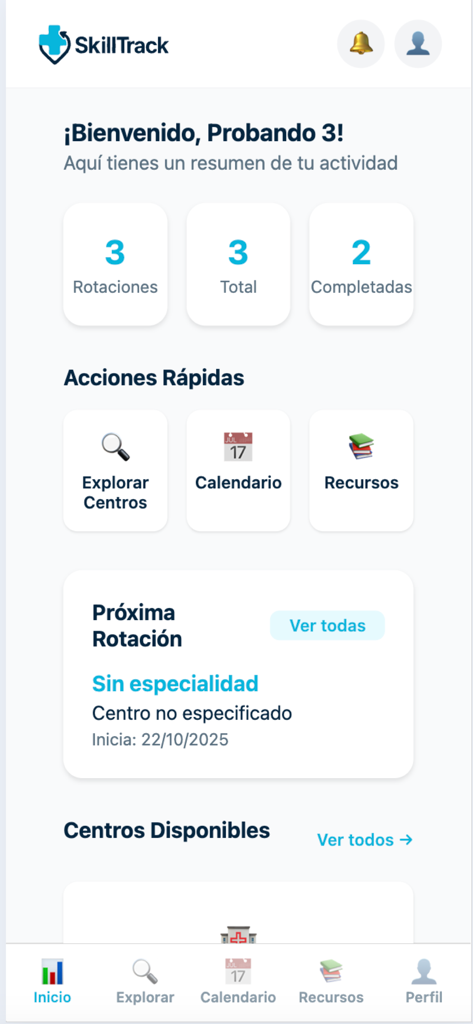 SkillTrack Mobile - Medical App | MWM