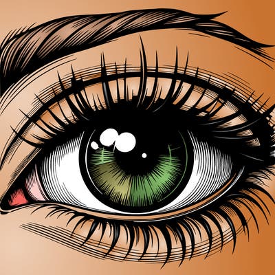 realistic eye