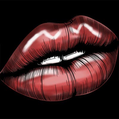 realistic lips