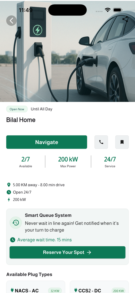 EVO EV Charging - Navigation App | MWM
