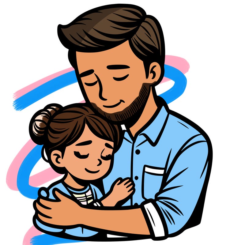 dad and daughter love