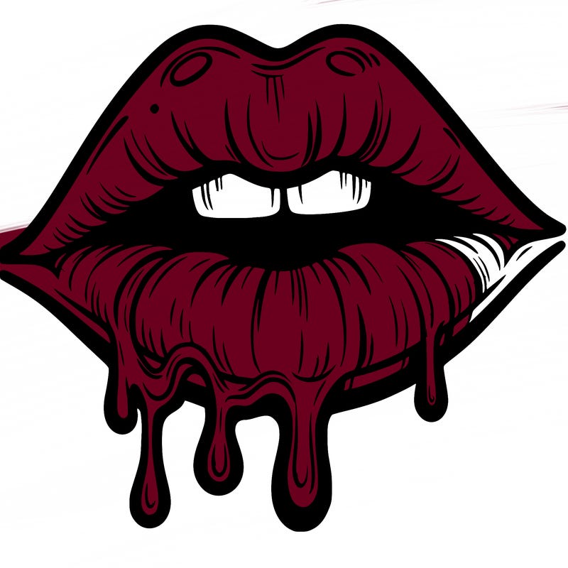 lips that look realistic and drip