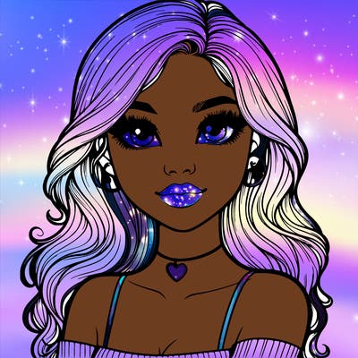 realistic pretty girl