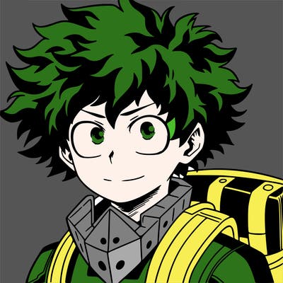 deku anime my hero academia