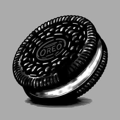 realistic oreo
