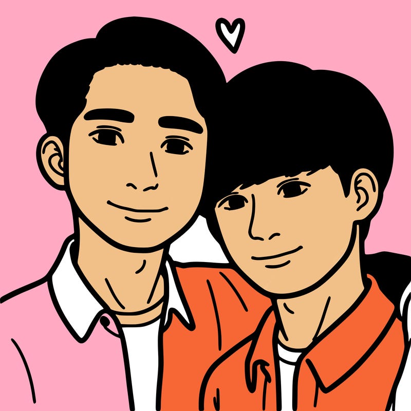 asian gay couple