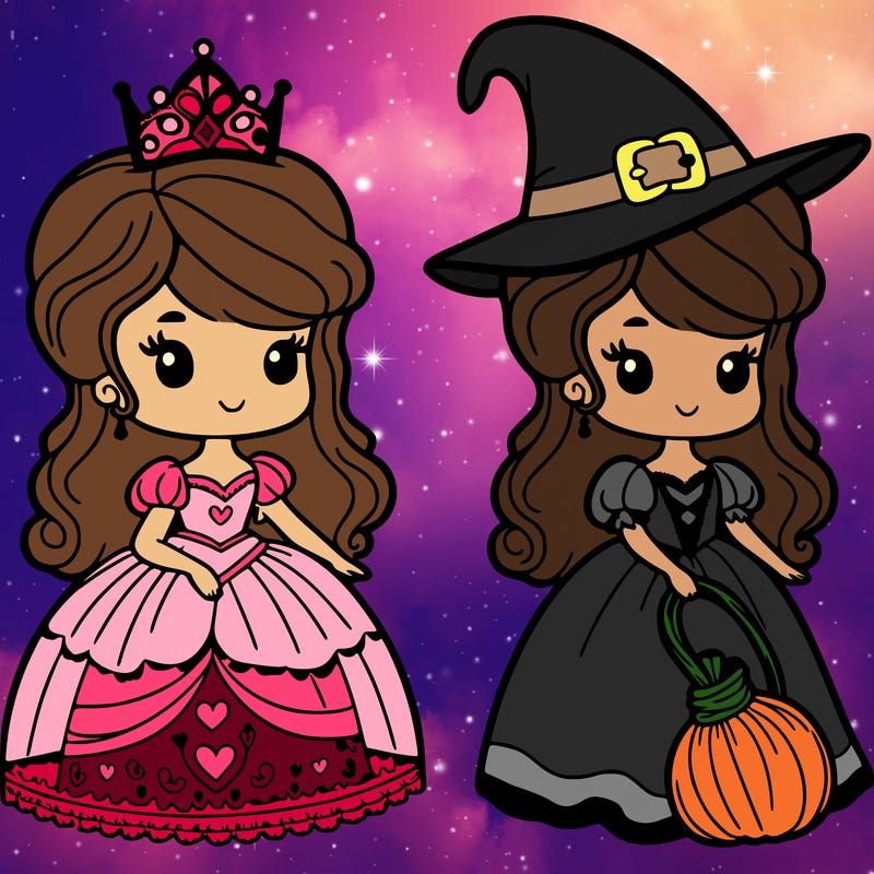 princess as a witch