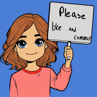 realistic girl holding up a sign