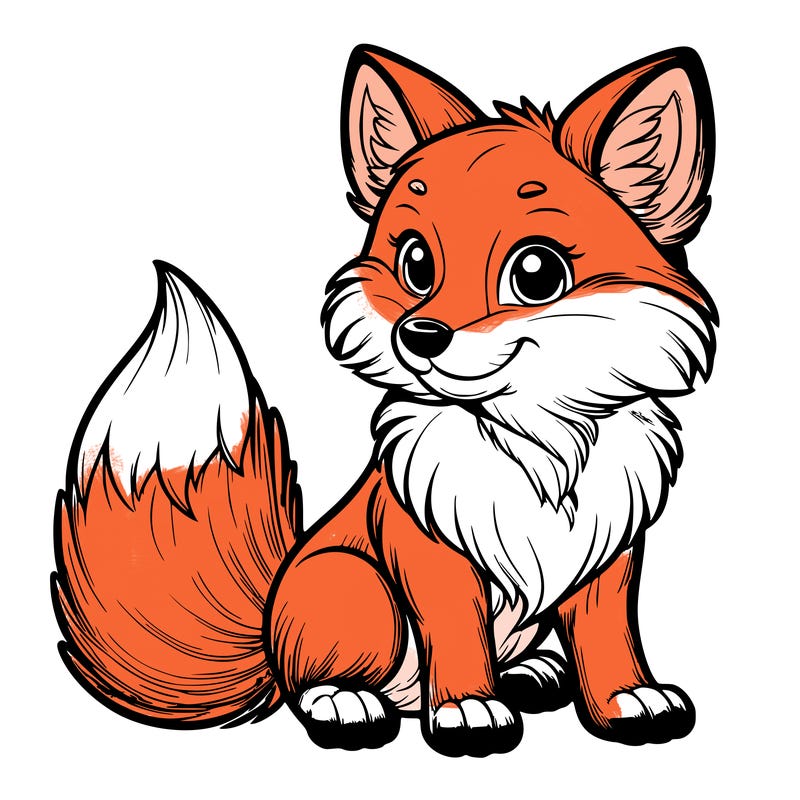 realistic fox