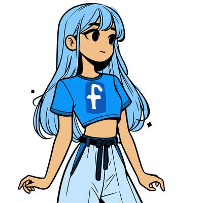 girl in a cute crop top