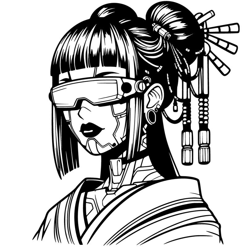 cyberpunk-geisha