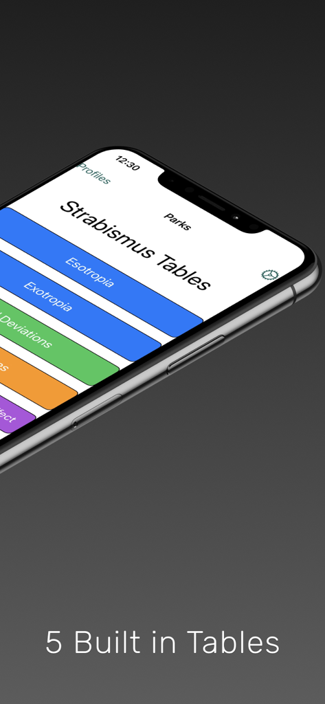 Strab Tables - Medical App | MWM