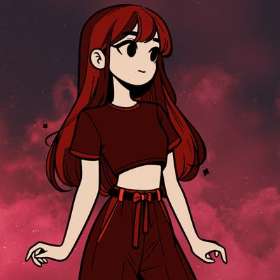 girl in a cute crop top