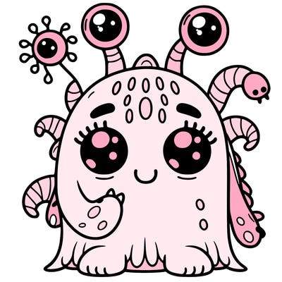 cute monster