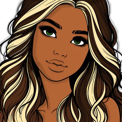 beautiful realistic girl