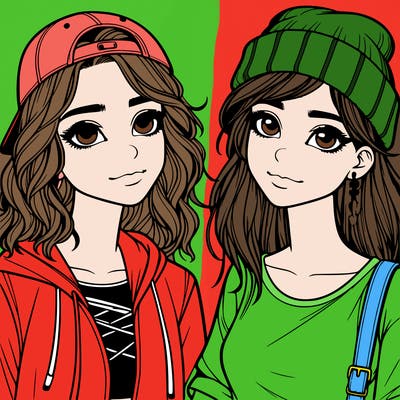 realistic teenager girls