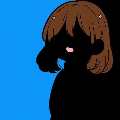 sad girl with glasses in a sweater