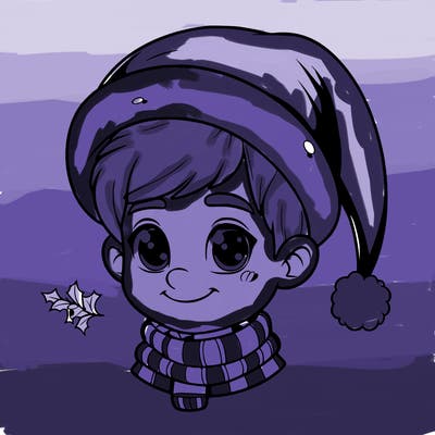 realistic christmas boy