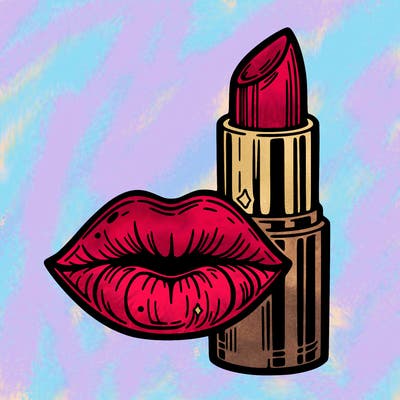 lips and lipstick