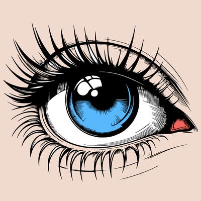 realistic eye