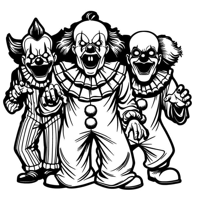 scary clowns