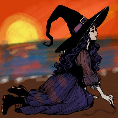 realistic witch