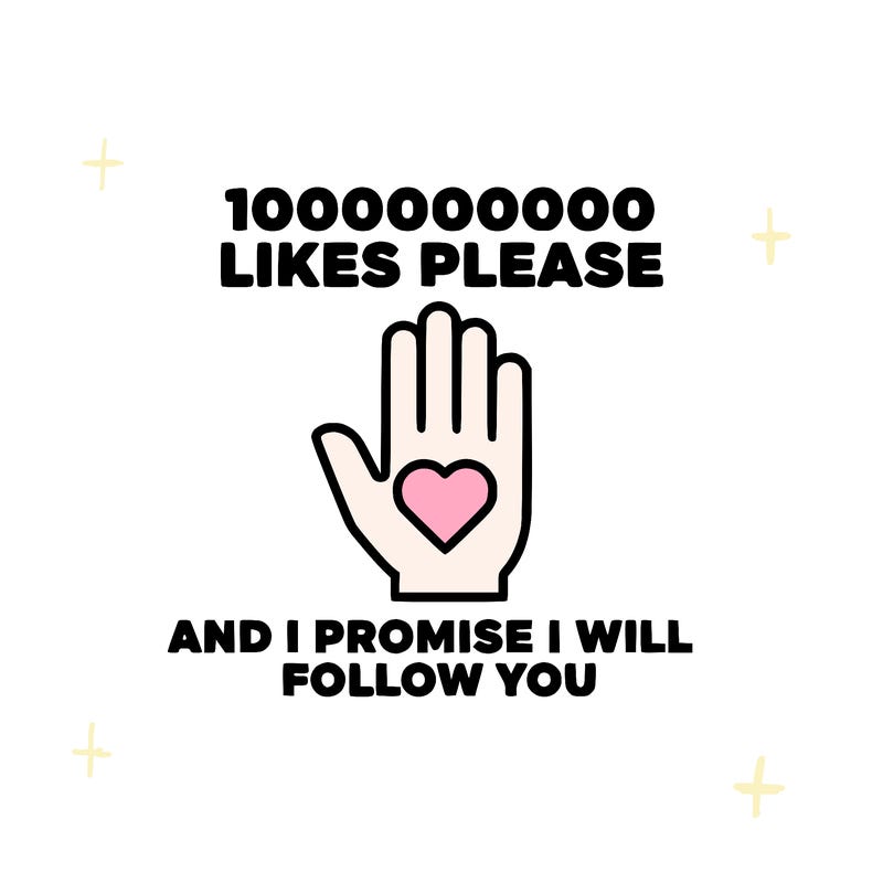 100000000000 likes please and i promise i will follow you