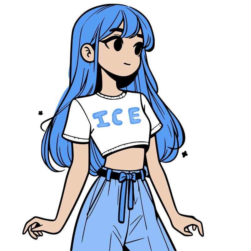 girl in a cute crop top