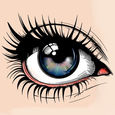 realistic eye