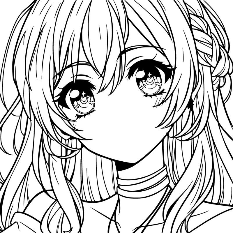 beautiful anime girl