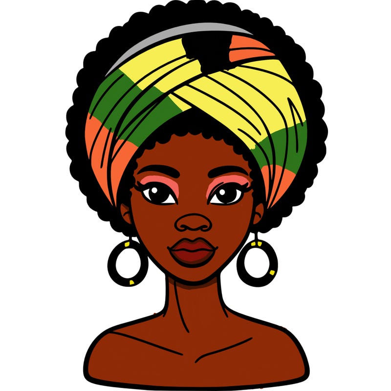 african woman