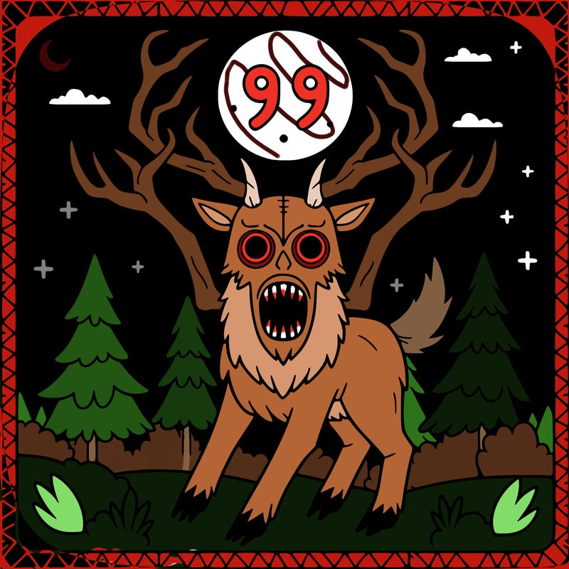 99 nights in the forest dear scary