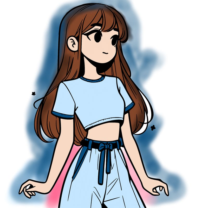 girl in a cute crop top