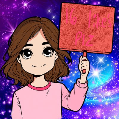 realistic girl holding up a sign