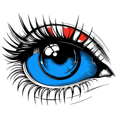 realistic eye