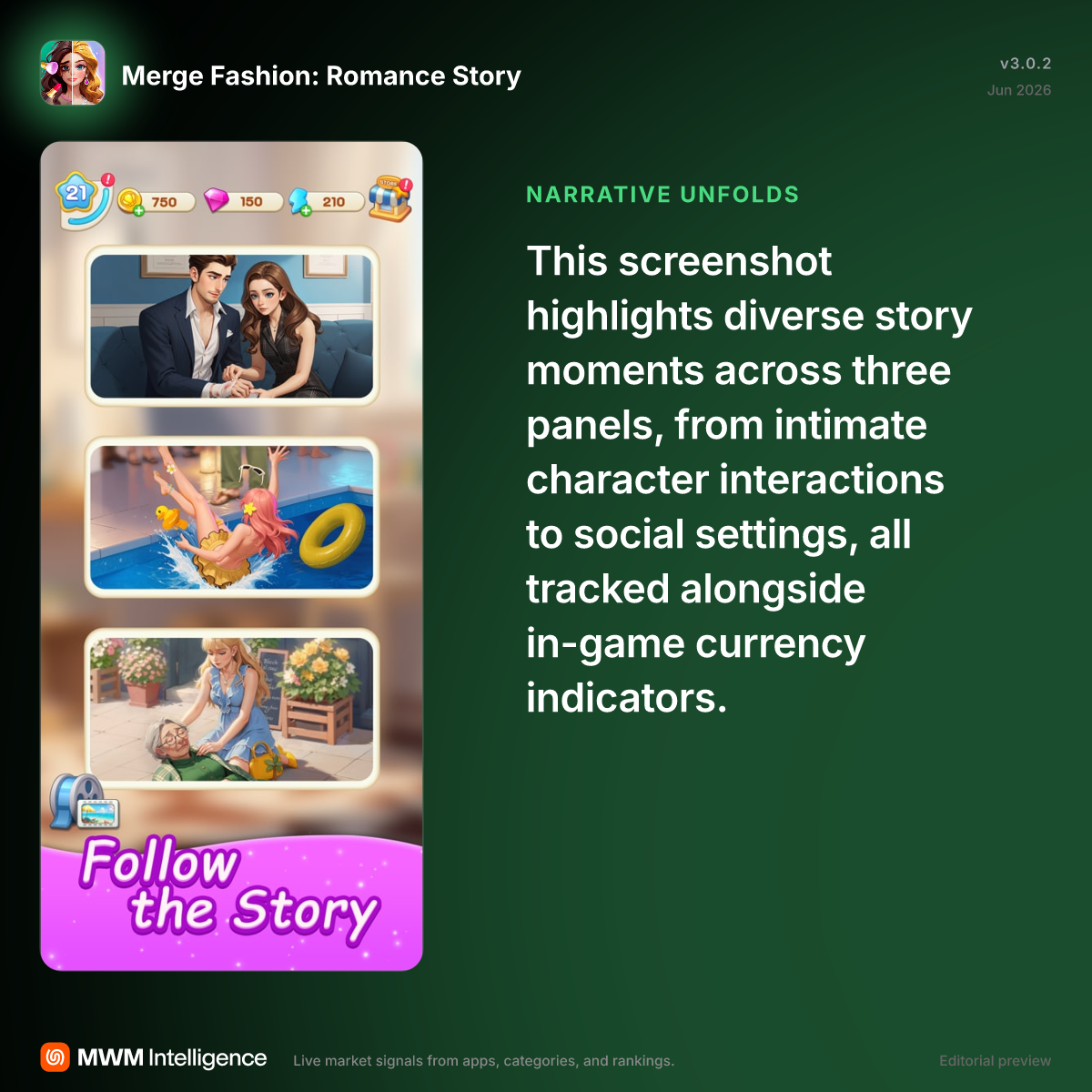 Merge Fashion: Romance Story - Games App | MWM