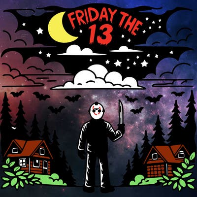 friday the 13th sky