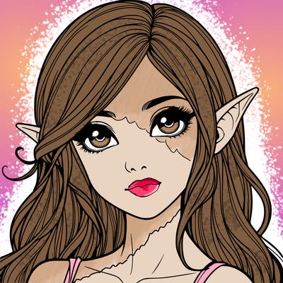 realistic elf girl