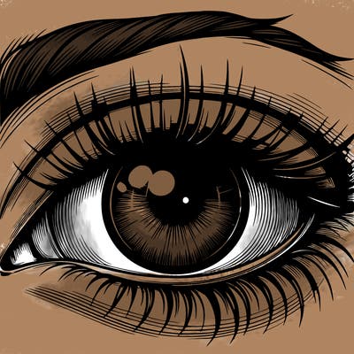 realistic eye