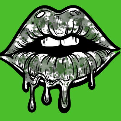 lips that look realistic and drip