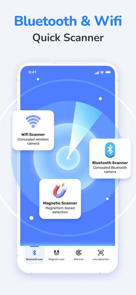 Hidden Camera Scanner Detector - Utilities App | MWM