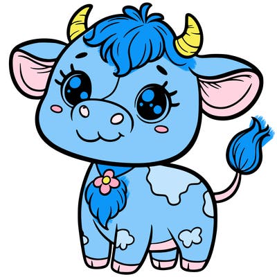 cute cow