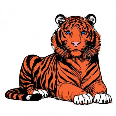 realistic tiger
