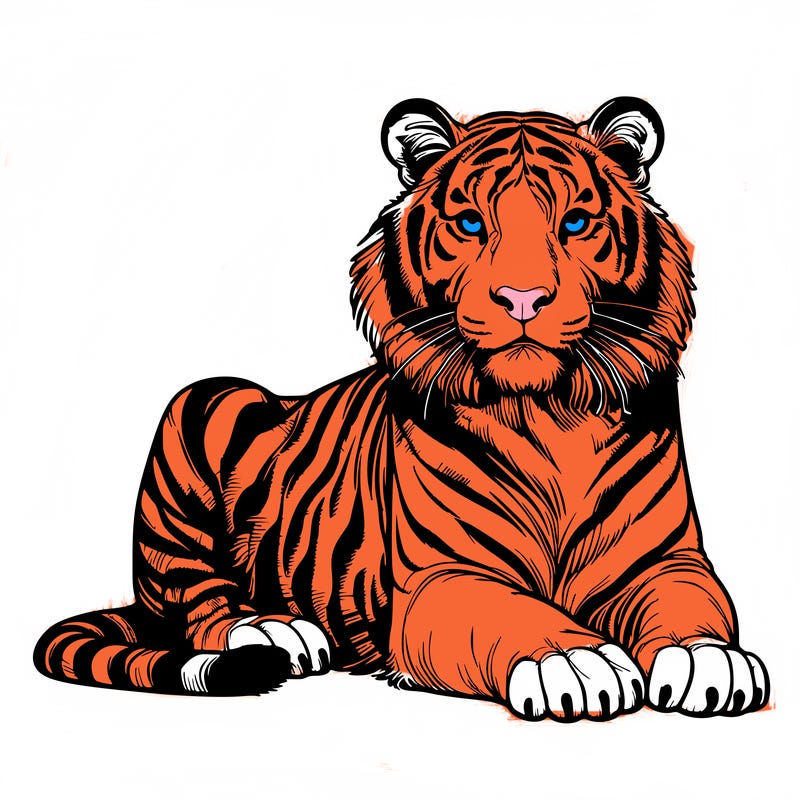 realistic tiger