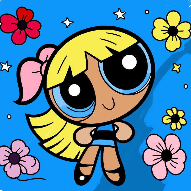 a powerpuff girl